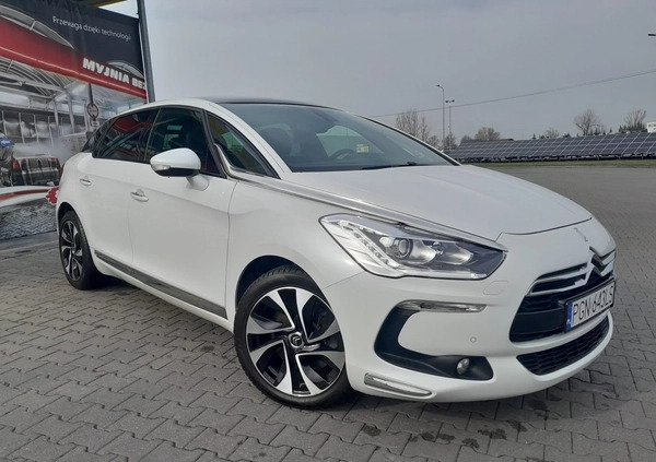 Citroen DS5 cena 42700 przebieg: 202758, rok produkcji 2013 z Żarów małe 277